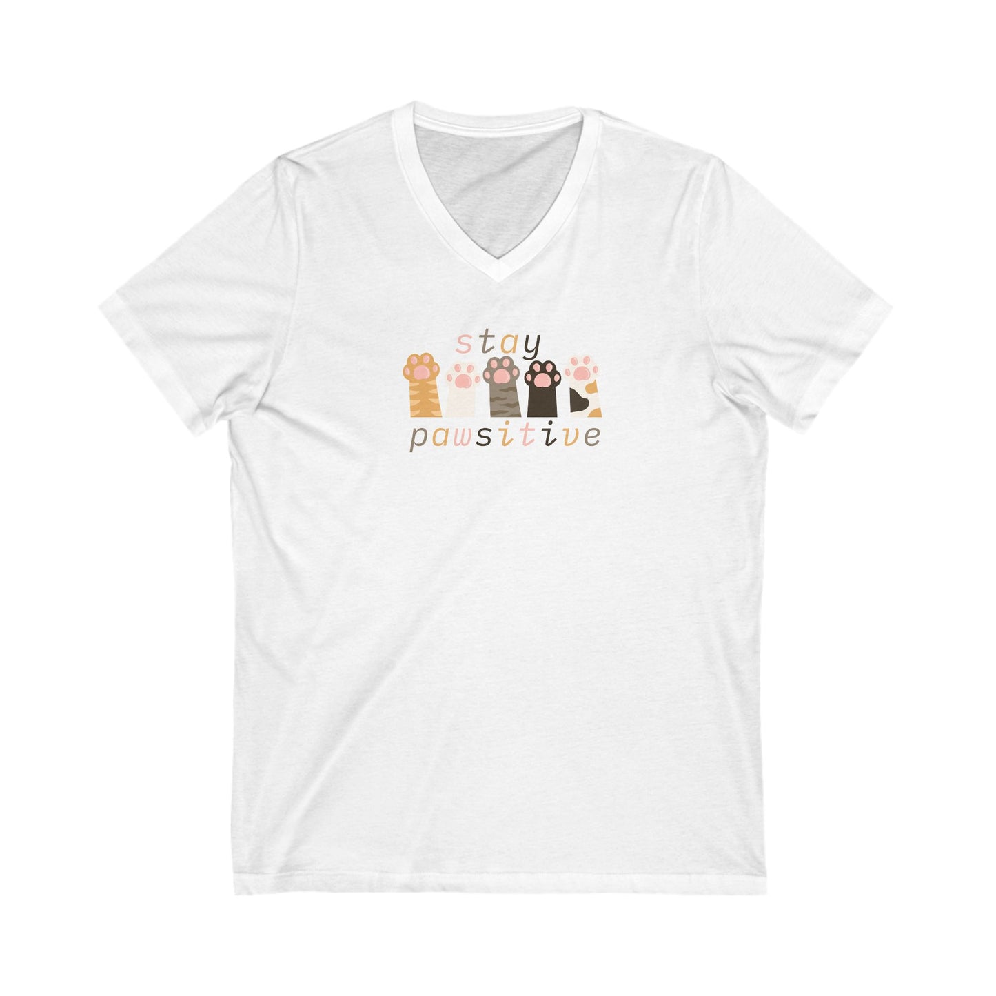 "Stay Pawsitive" Tee