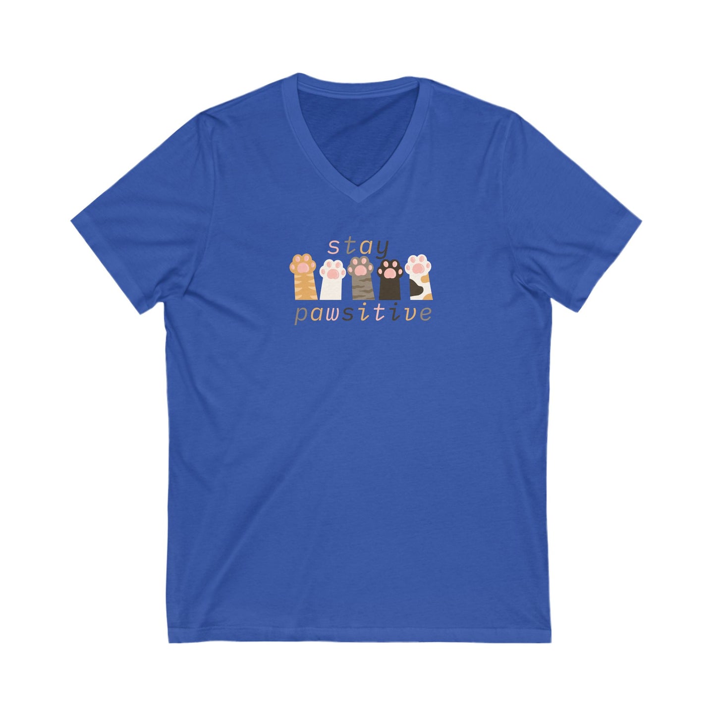 "Stay Pawsitive" Tee
