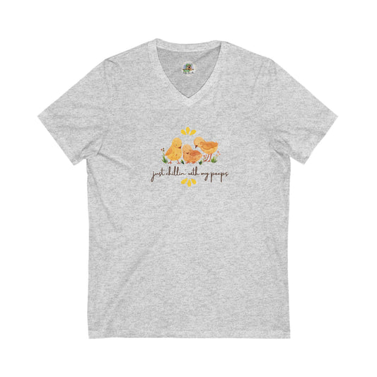 "Just Chillin' with my peeps" Tee