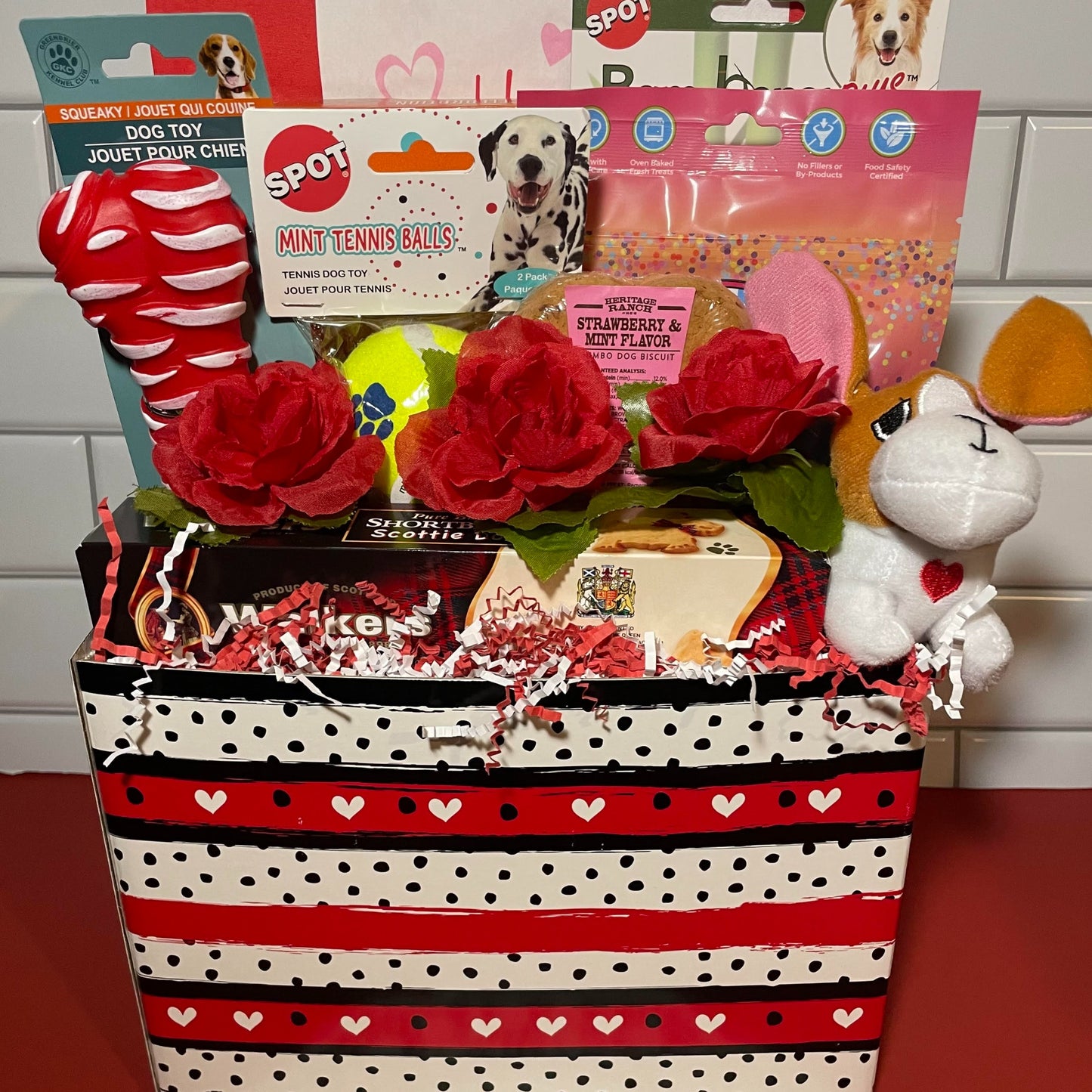 St. Valentine's Day Pup & Pal Gift Box - Large Size