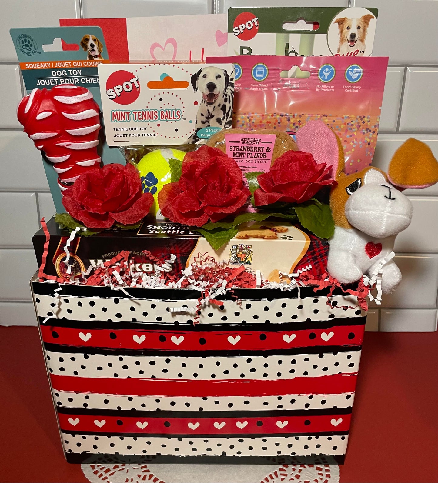 St. Valentine's Day Pup & Pal Gift Box - Large Size