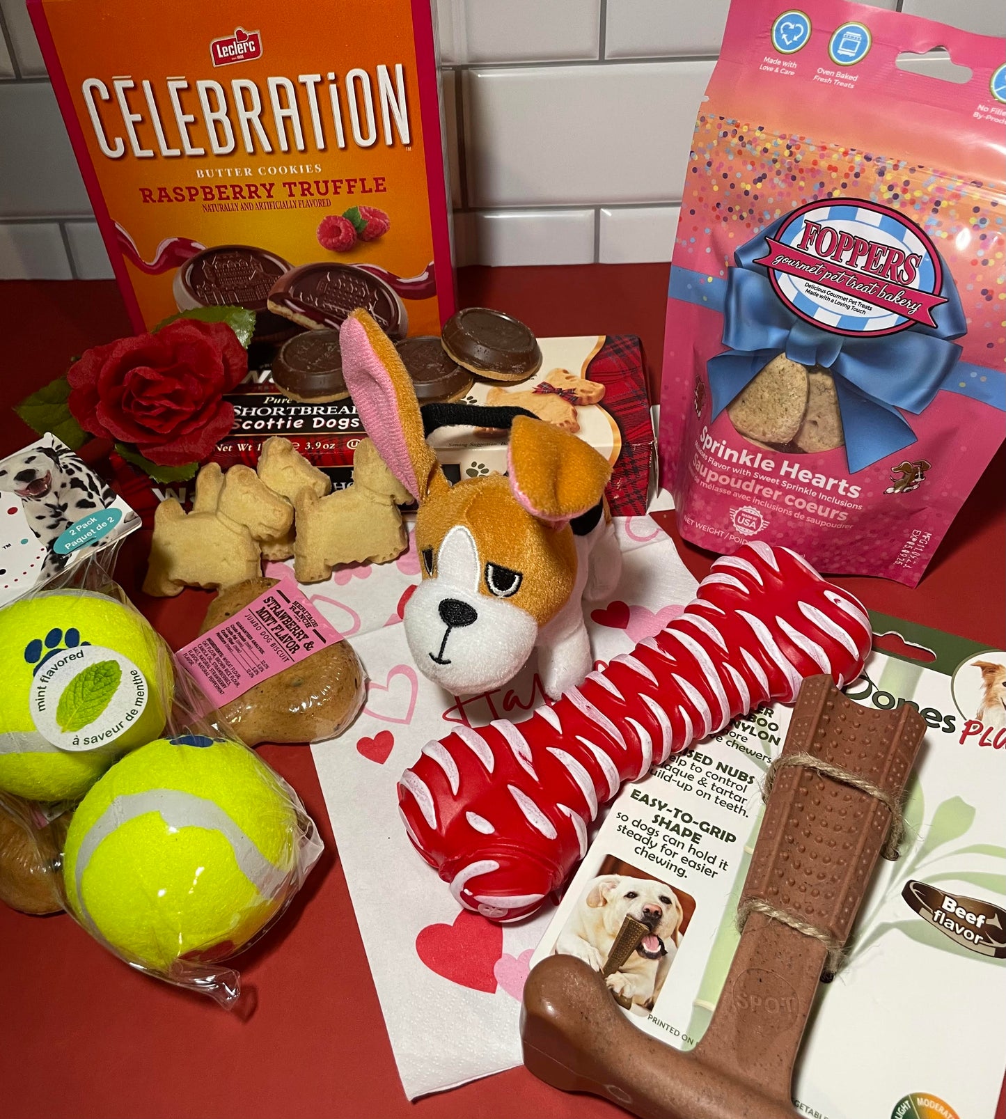 St. Valentine's Day Pup & Pal Gift Box - Large Size