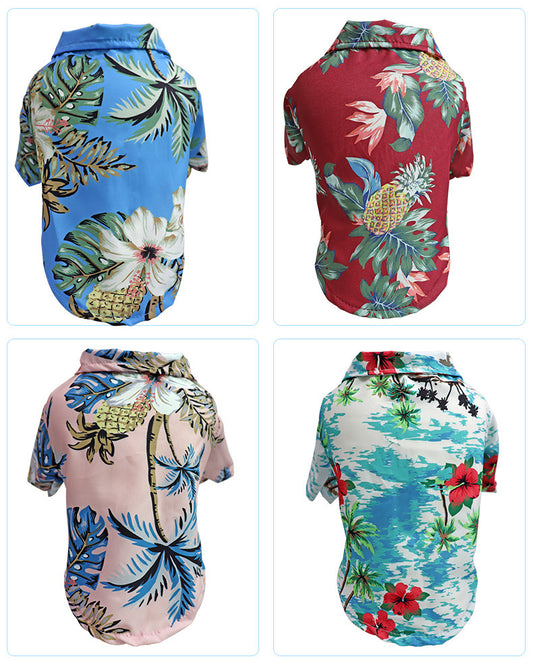 Hawaiian Dog Shirts