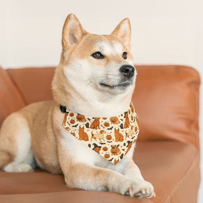Halloween Pet Bandana Collar for Dogs