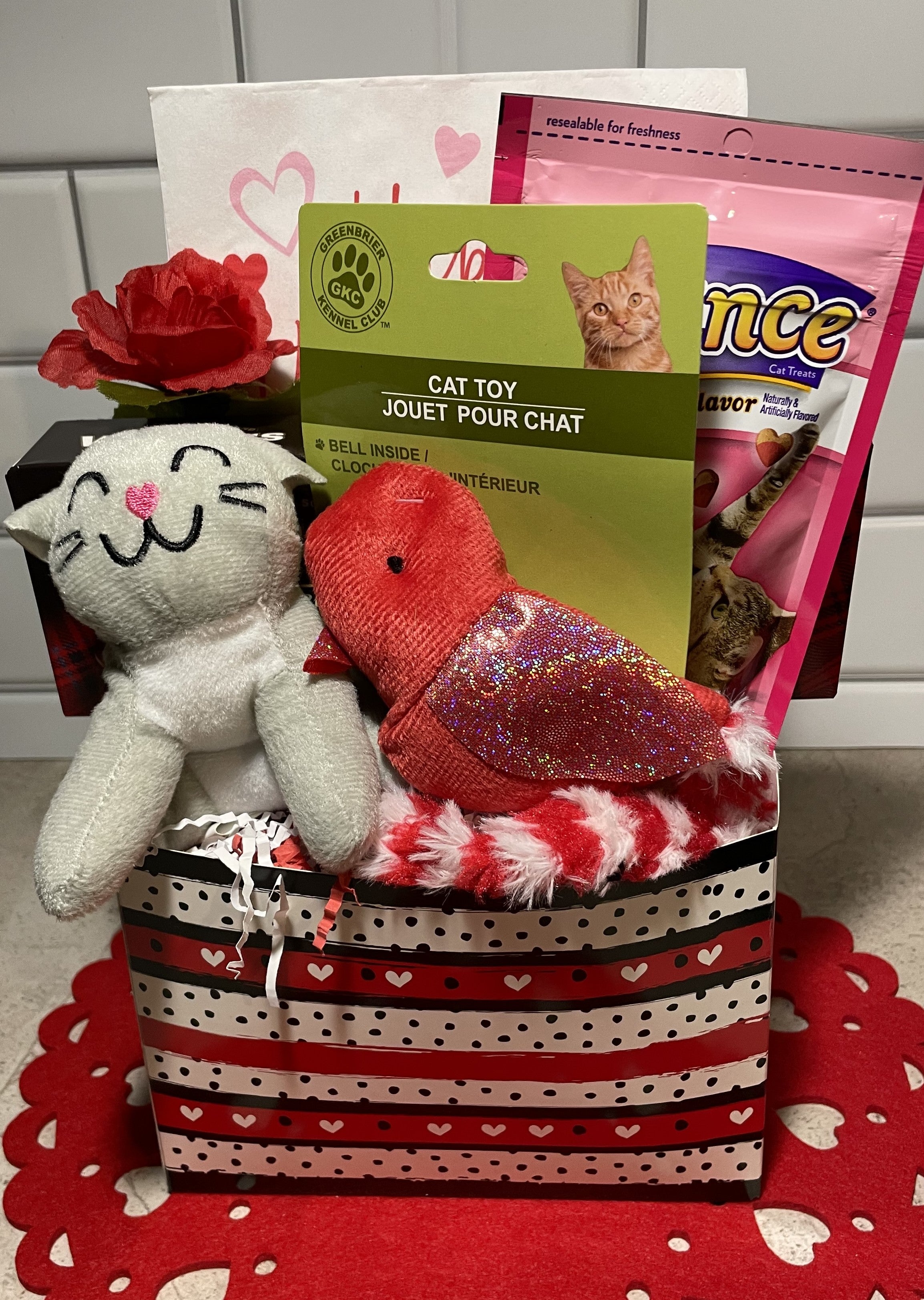 Cat toy gift clearance box